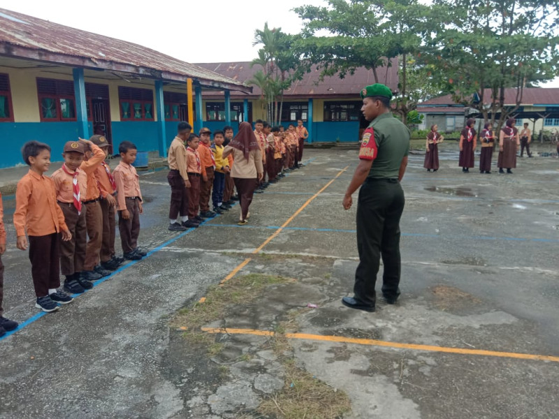 Giat Penanaman Nilai-nilai Pancasila Oleh Pratu Rahmad