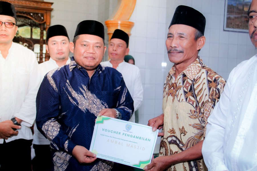 Safari Ramadhan Ketiga, Wabup Labuhanbatu Sambangi Masjid Jamik Istiqomah Desa Sei Tampang