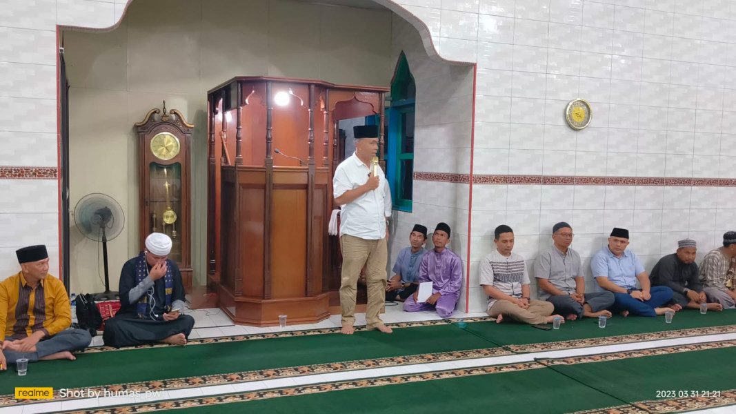 Bupati Natuna & Wakil Bupati Natuna Safari Ramadhan ke Kecamatan Pulau Tiga, Desa Sabang Mawang