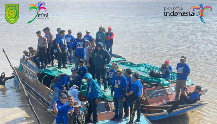 Pantai Terumbu Mabloe Dikunjungi PWI Riau