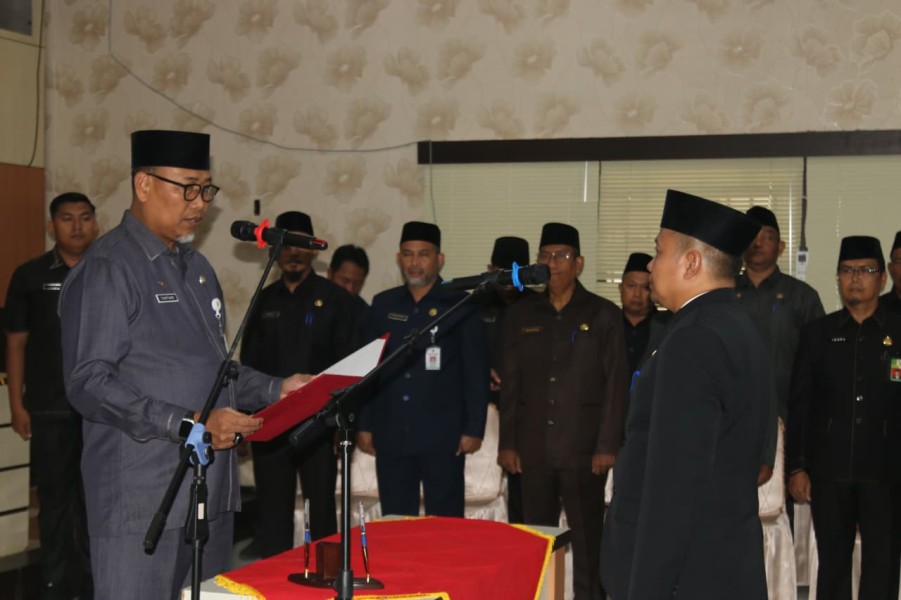Wakili Bupati, Sekda Inhil Lantik 19 Pejabat administrator dan pengawas, tekankan kinerja dan integritas ASN