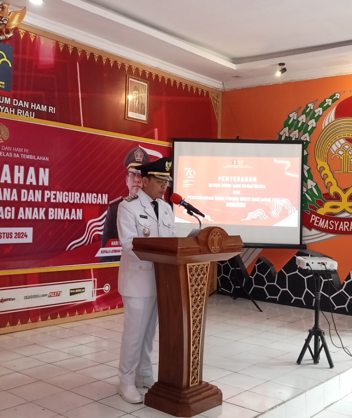 HUT RI ke-79, Sebanyak 811 Napi Lapas Tembilahan Terima Remisi