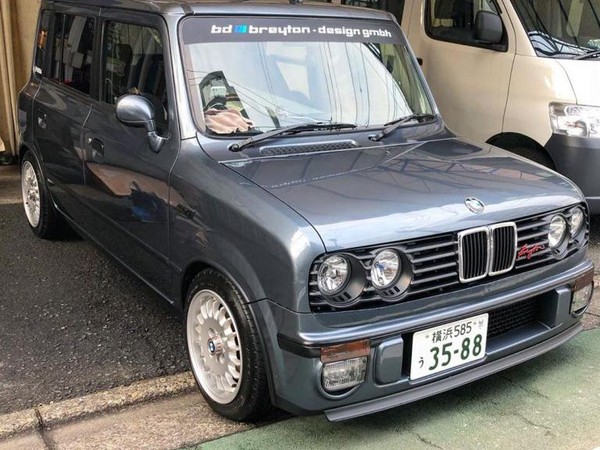 Operasi Wajah Mobil Suzuki Ini Menjadi BMW E30