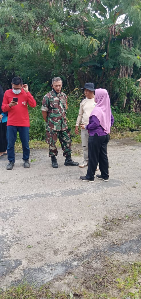 Peltu Wawan Goro dan Sosialisasikan Pencegahan Covid-19