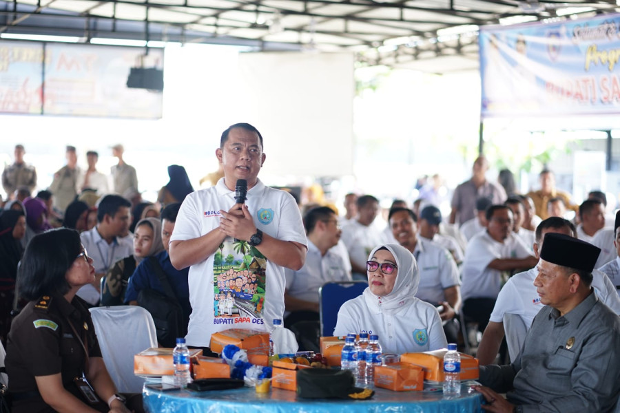 Perdana, Bupati Labuhanbatu Sapa Desa di Afd. II Bilah Barat