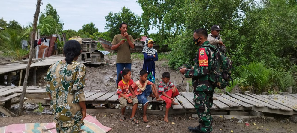 Serda Miftah Adakan Komsos Kepada Masyarakat Terkait Wasbang