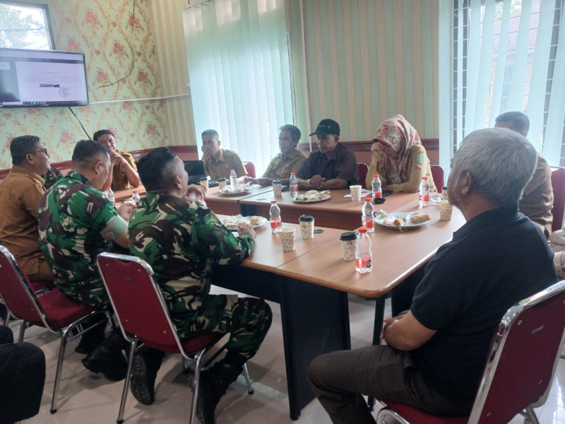 Agar Maksimal Dalam Pelaksanaan Hanpangan, Kordinasi Antara Kodim 0320/Dumai dan Pemerintah Terus Dilakukan