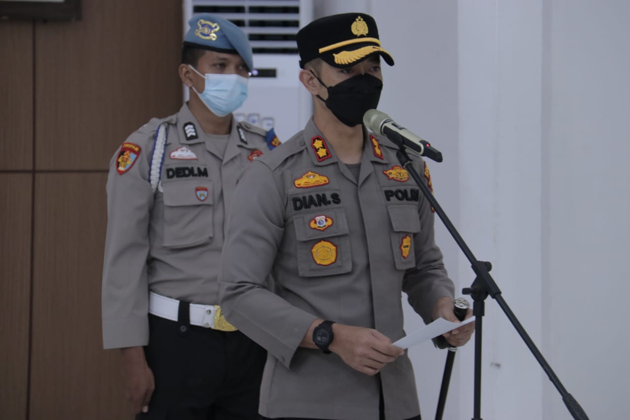 Polres Inhil Gelar Upacara Pelantikan Wakapolres