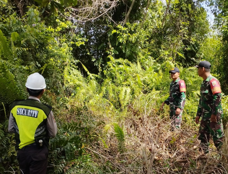 Serka Eri Efrianto dan Tim Laksanakan Patroli Cegah Karhutla