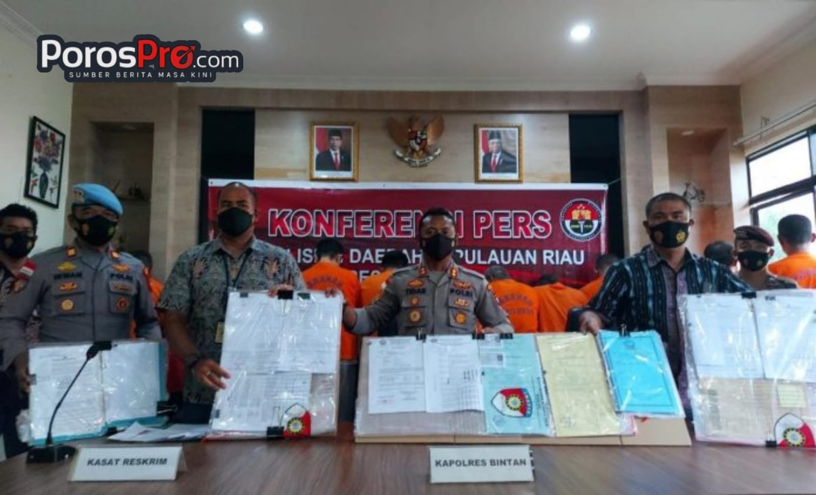 Polres Bintan Sapu Bersih Mafia Tanah yang Melibatkan Oknum Kades