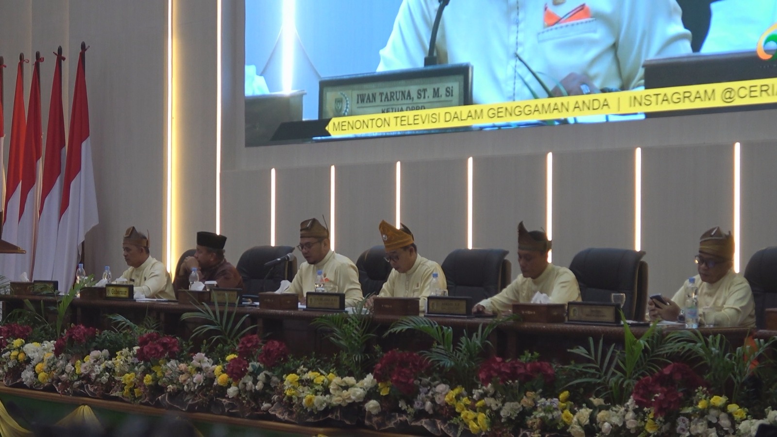 DPRD Inhil Gelar Rapat Paripurna Milad Inhil Ke-61