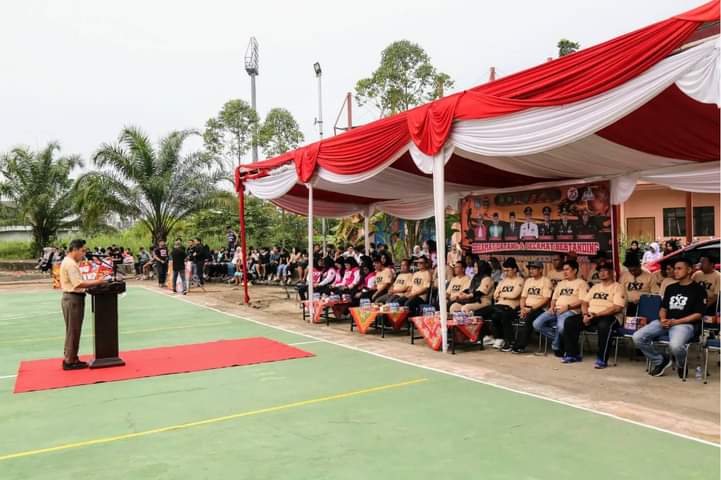 Di Ikuti 45 Tim, Pj. Bupati Inhil Hadiri Pembukaan Turnamen Basket 3X3 Kapolres Cup