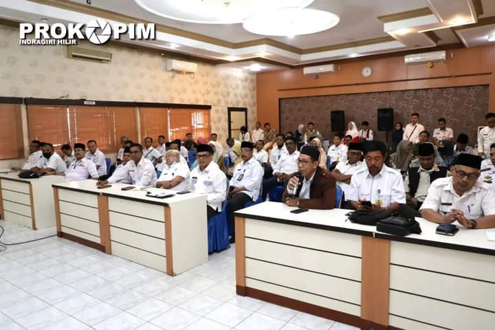 Bupati Inhil Pimpin Rapat Persiapan HPN Riau 2023