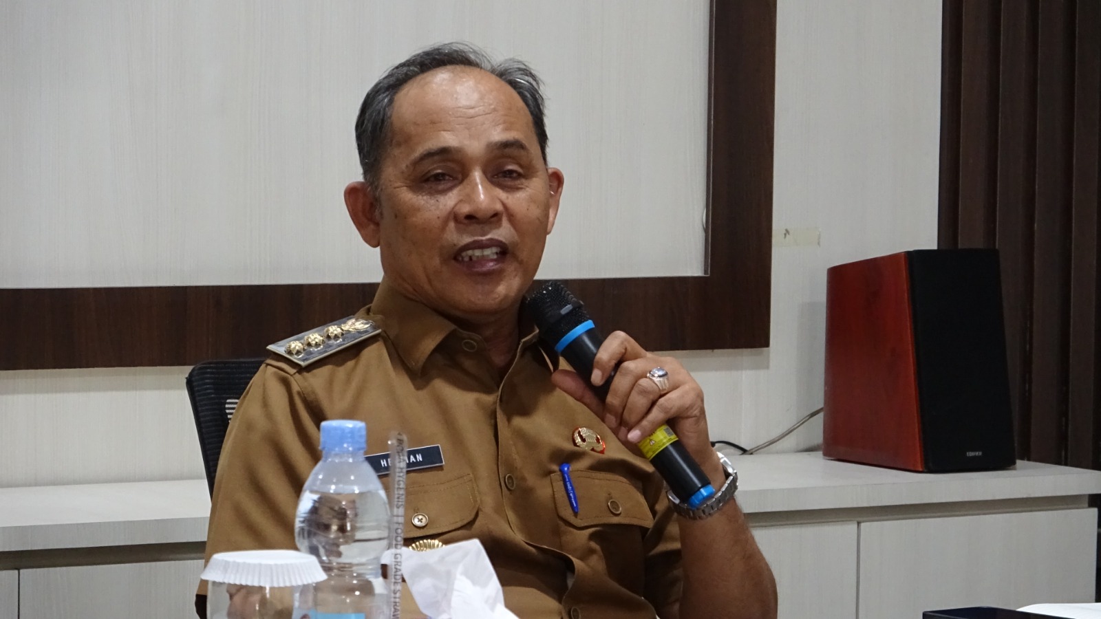 Bupati Inhil Pimpin Rapat Penataan, Pedagang Angkringan Akan Ditata Lebih Nyaman dan Tertib