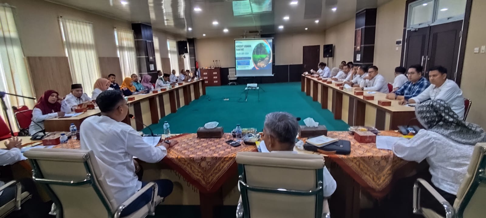 Resmi di Gelar Rapat Pleno ke-1 Tim TPAKD Inhil