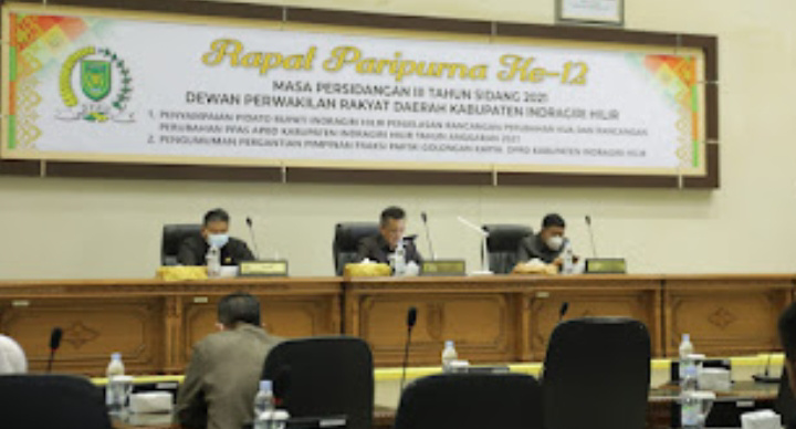 DPRD Inhil Bahas Refocusing Pada Rancangan Perubahan APBD Tahun 2021