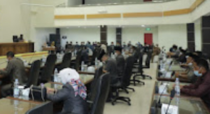DPRD Inhil Bahas Refocusing Pada Rancangan Perubahan APBD Tahun 2021