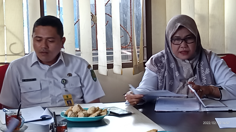 Disdagtri Inhil Gelar Rapat Koordinasi tentang HET Minyak Goreng