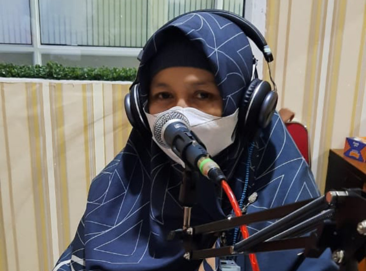 Apoteker RSUD PH Tembilahan Jadi Narasumber di Radio Gemilang FM