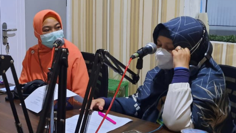 Apoteker RSUD PH Tembilahan Jadi Narasumber di Radio Gemilang FM