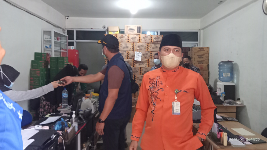 Sidak Migor dan Sembako oleh Disdagtri Inhil bersama Satgas Pengawasan Barang Beredar dan Jasa