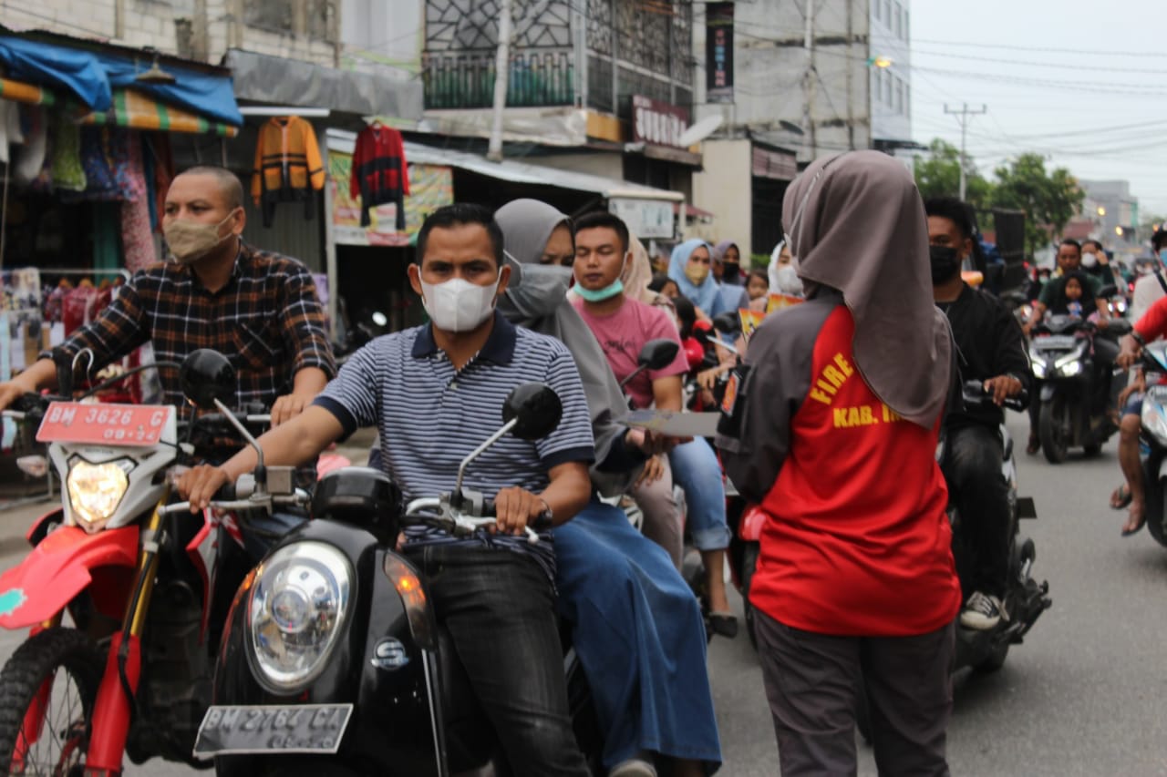 DPKP Inhil Sosialisasi dan Ajak Cegah Kebakaran