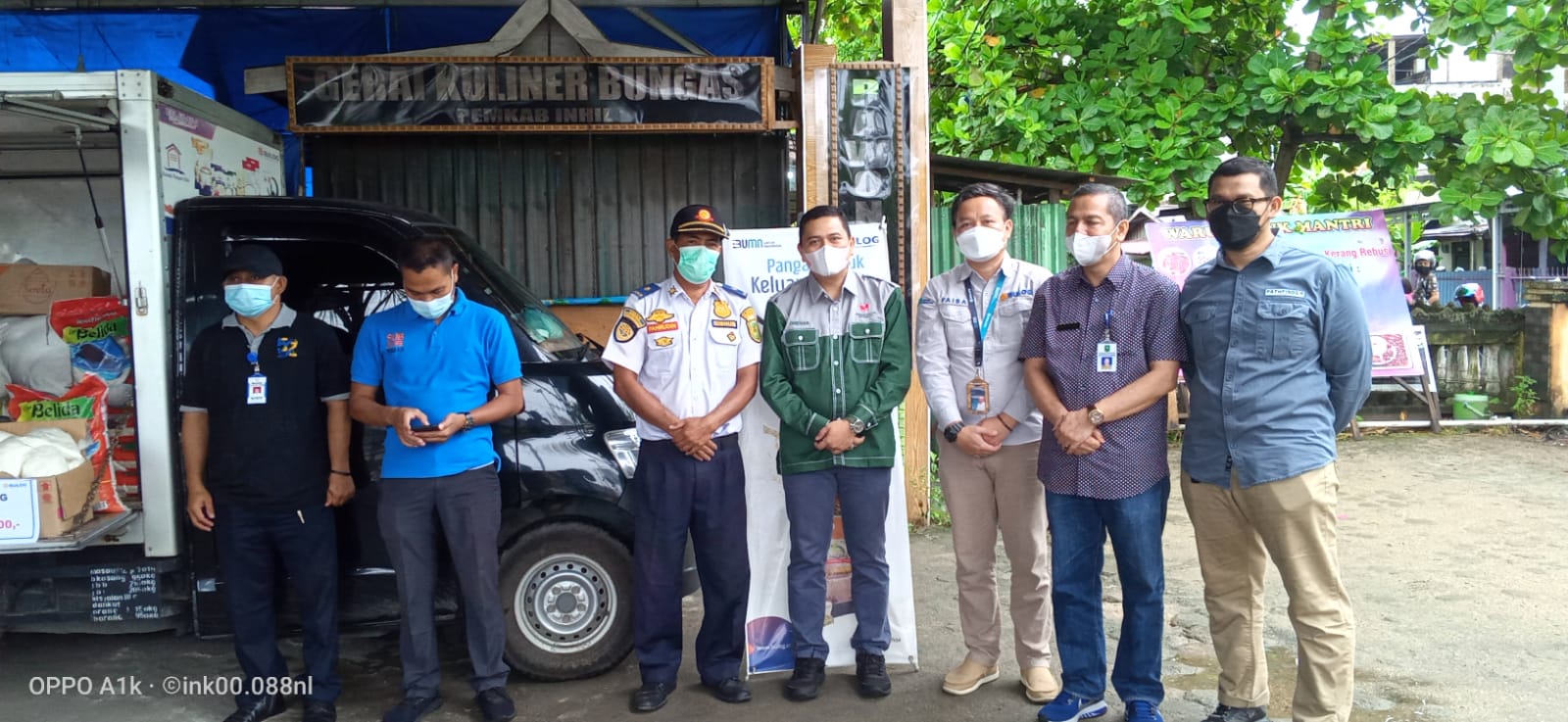 Pasar Murah di Kantor Disdagtri Inhil Dikunjungi Wagubri