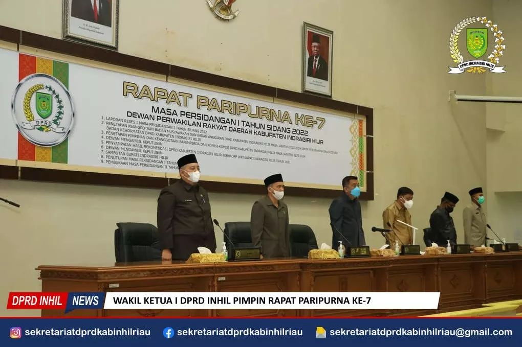 Rapat Paripurna ke-7 Masa Persidangan I Tahun 2022