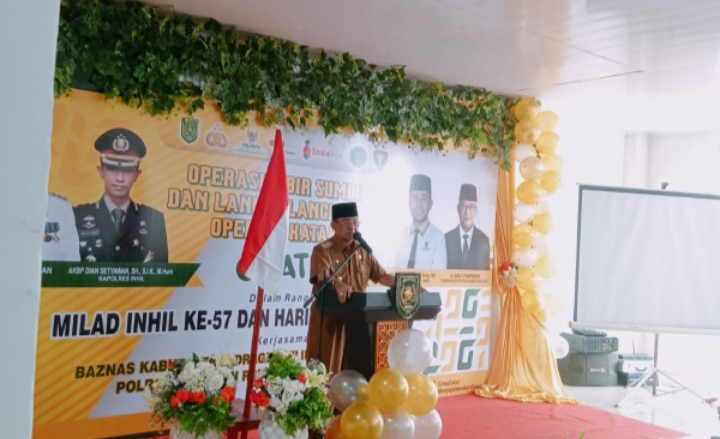 Bupati Hadiri Operasi Bibir Sumbing Gratis oleh RSUD Puri Husada Tembilahan