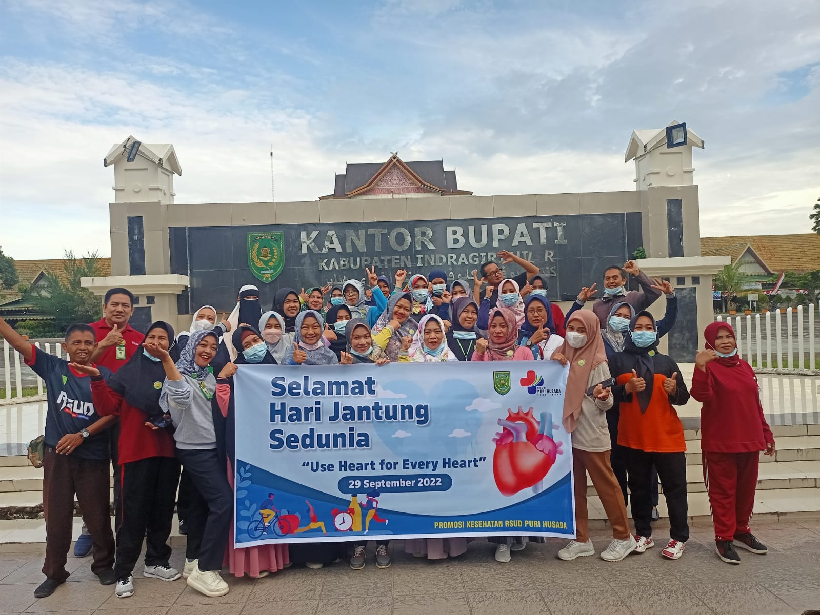 Peringati Hari Jantung Sedunia, RSUD-PH Laksanakan Kegiatan Jalan Santai dan Konsultasi Kesehatan Jantung Gratis