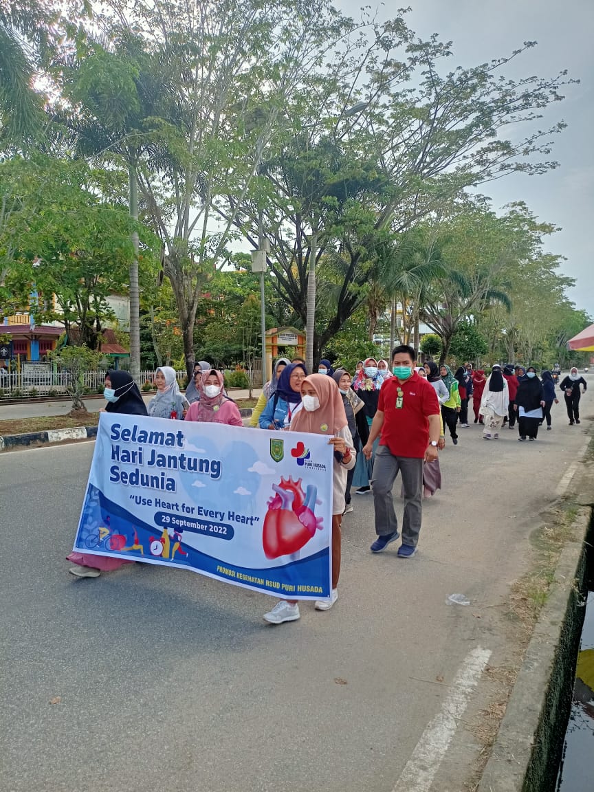 Peringati Hari Jantung Sedunia, RSUD-PH Laksanakan Kegiatan Jalan Santai dan Konsultasi Kesehatan Jantung Gratis