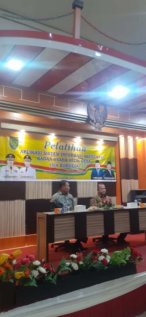 Dinas PMD Inhil Selenggarakan Pelatihan SIA BUM Desa