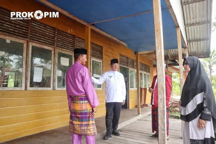 Bupati HM Wardan Tinjau Rumah Tahfiz di Desa Khairah Mandah