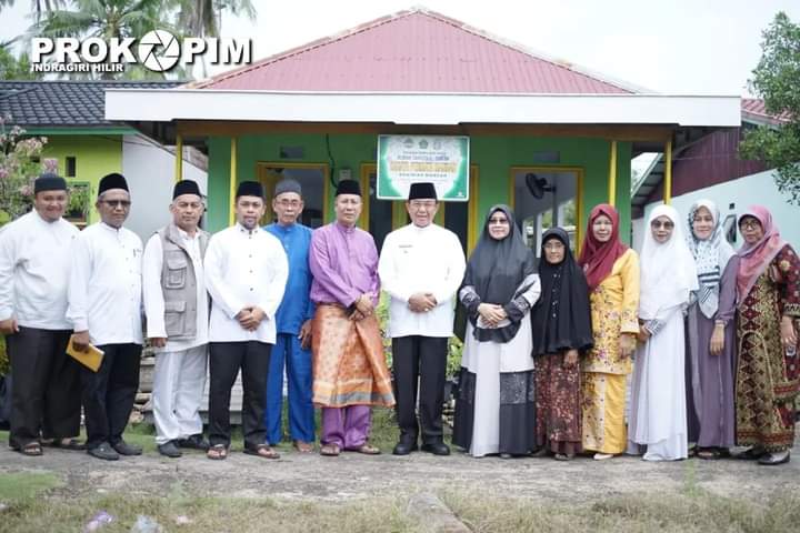 Bupati HM Wardan Tinjau Rumah Tahfiz di Desa Khairah Mandah