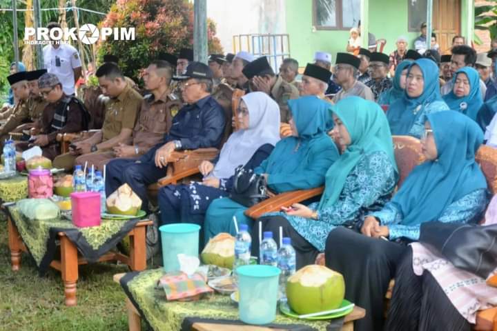 Bunda Paud Inhil Apresiasi Program Madani Desa Lintas Utara, Keritang