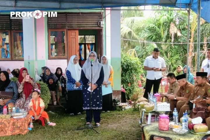 Bunda Paud Inhil Apresiasi Program Madani Desa Lintas Utara, Keritang