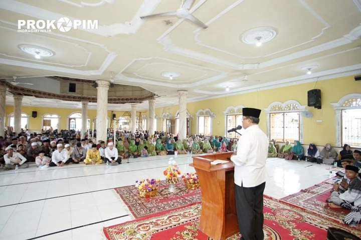 Dihadiri Sejumlah Kades se-Kecamatan Concong, Bupati HM Wardan Apresiasi Maulid Nabi di Kelurahan Concong Luar