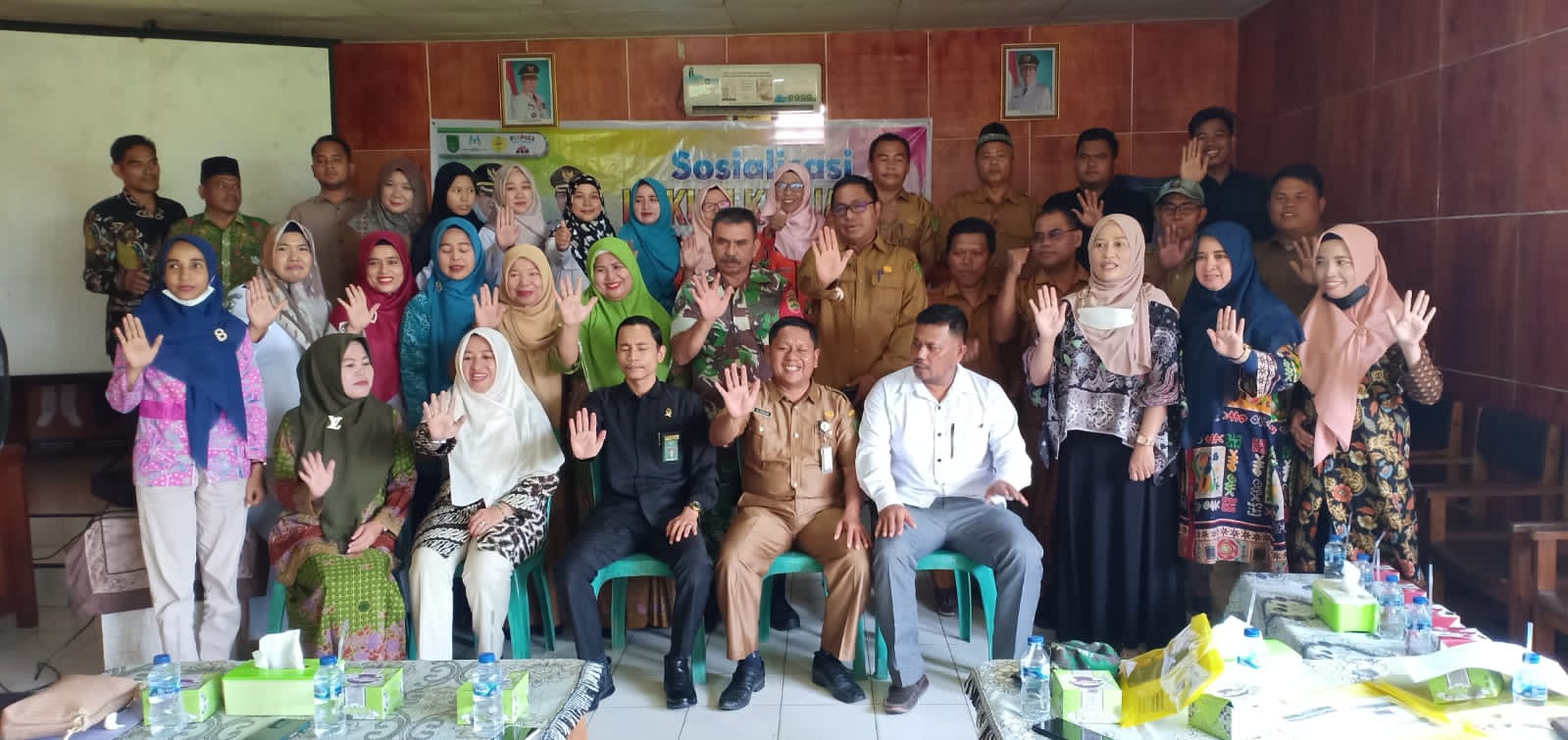 DP2KBP3A Inhil Laksanakan Sosialisasi Hukum Keluarga di Kecamatan Kemuning