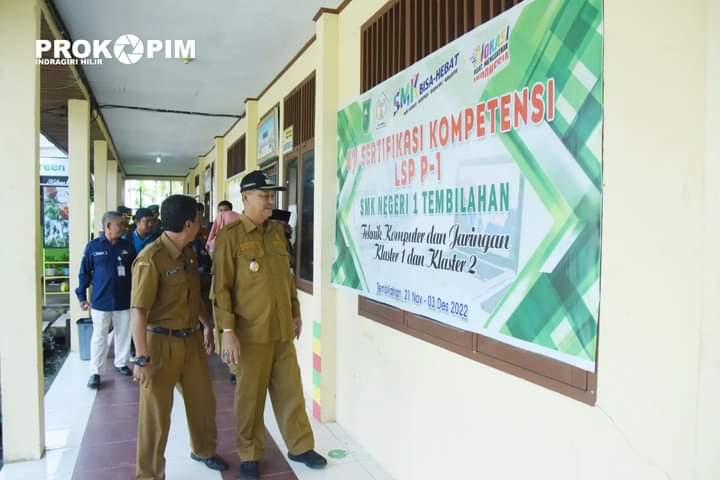 Wabup Inhil Dukung Pengembangan Lokasi Technopark SMK Negeri 1 Tembilahan