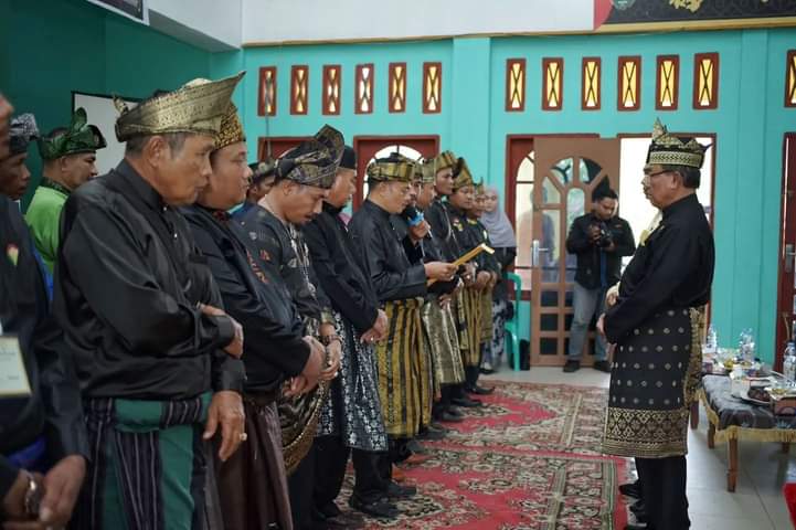 Bupati Inhil sebagai Datuk Sri Setia Amanah Membuka Rakerda DPD Laskar Melayu Riau