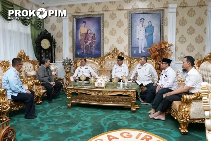 Bupati Inhil Terima Kunker Kadiv Keimigrasian Riau