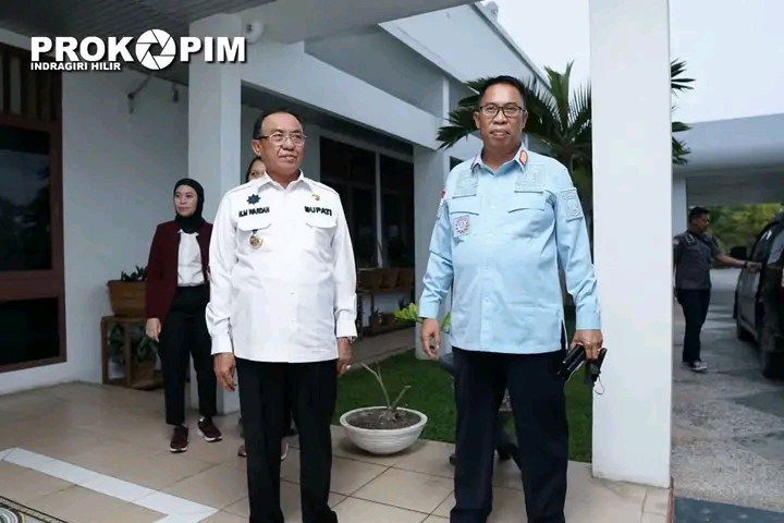 Bupati Inhil Terima Kunker Kadiv Keimigrasian Riau