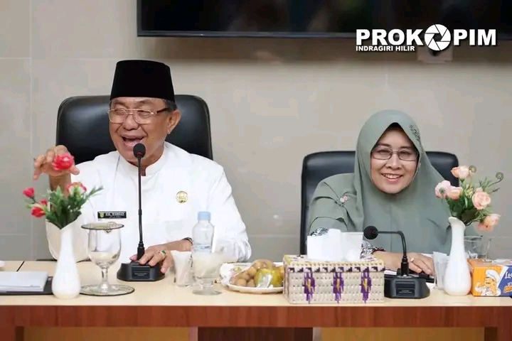 Bupati dan Ketua TP PKK Inhil Gelar Ramah Tamah dengan TP PKK Kecamatan, Lurah dan Desa