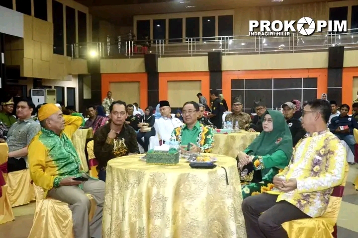 Bupati Inhil Hadiri Malam Seni Budaya Banjar