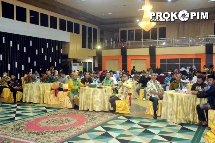 Bupati Inhil Hadiri Malam Seni Budaya Banjar