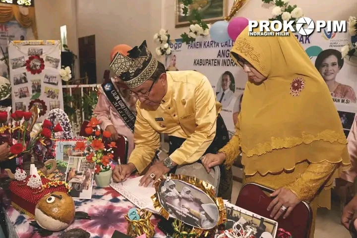 Bupati Buka Kegiatan Lokakarya 7, Festival Panen Hasil Belajar PPGP Angkatan 5 Kabupaten Inhil