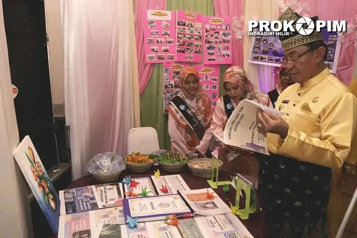 Bupati Buka Kegiatan Lokakarya 7, Festival Panen Hasil Belajar PPGP Angkatan 5 Kabupaten Inhil