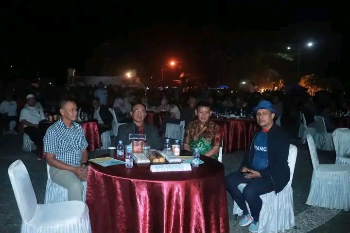 Bupati Launching Sikporkumda dan Pengenalan Layanan Panggilan Darurat 112 serta JFCC saat Nobar Piala Dunia