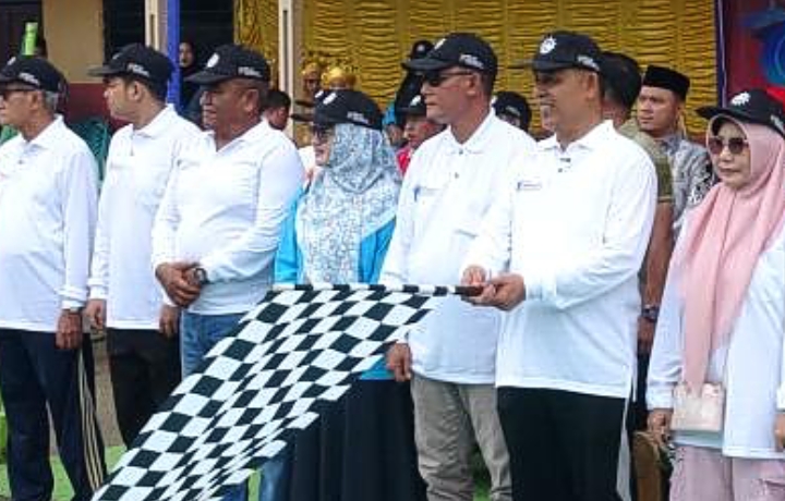 Bupati Inhil Lepas Pawai Ta’aruf Milad ke-113 Muhammadiyah