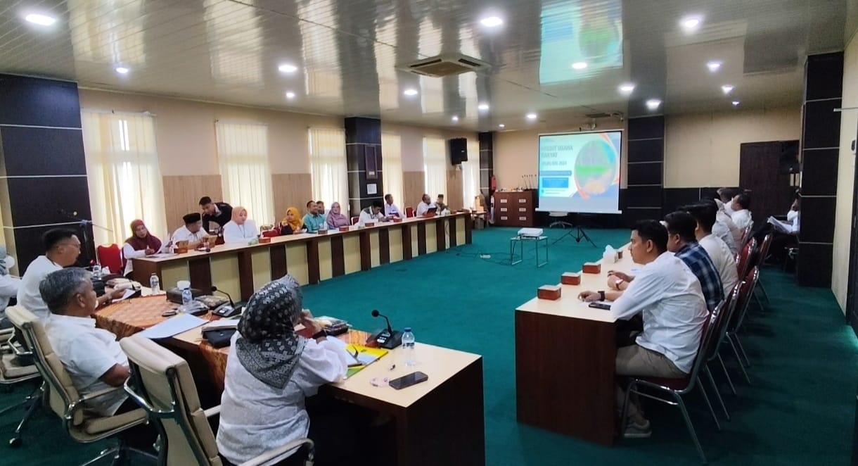 Resmi di Gelar Rapat Pleno ke-1 Tim TPAKD Inhil